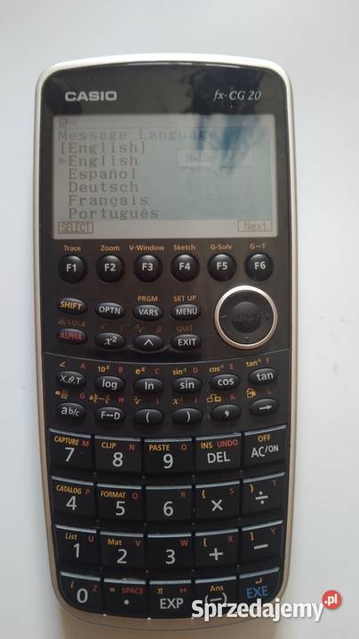 kalkulator graficzny casio fxCG20 Gliwice