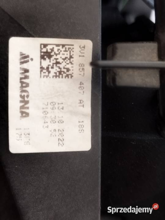 Lusterko lewe Skoda Superb 3V1857407AT Lubin