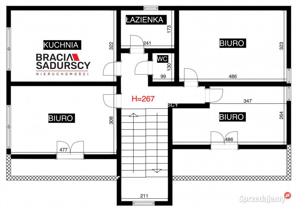 Do wynajęcia lokal 270m2 Kraków dojazd asfaltowy Wynajem