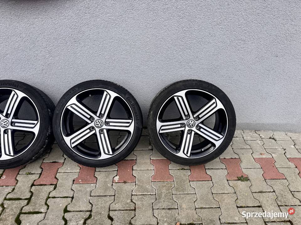 Felgi 18 5x112 z Oponami OE Volkswagen