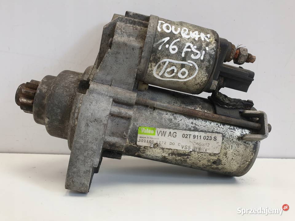 ROZRUSZNIK VW Touran 16 FSI ROZRUSZNIK valeo Układ elektryczny silnika Rudka