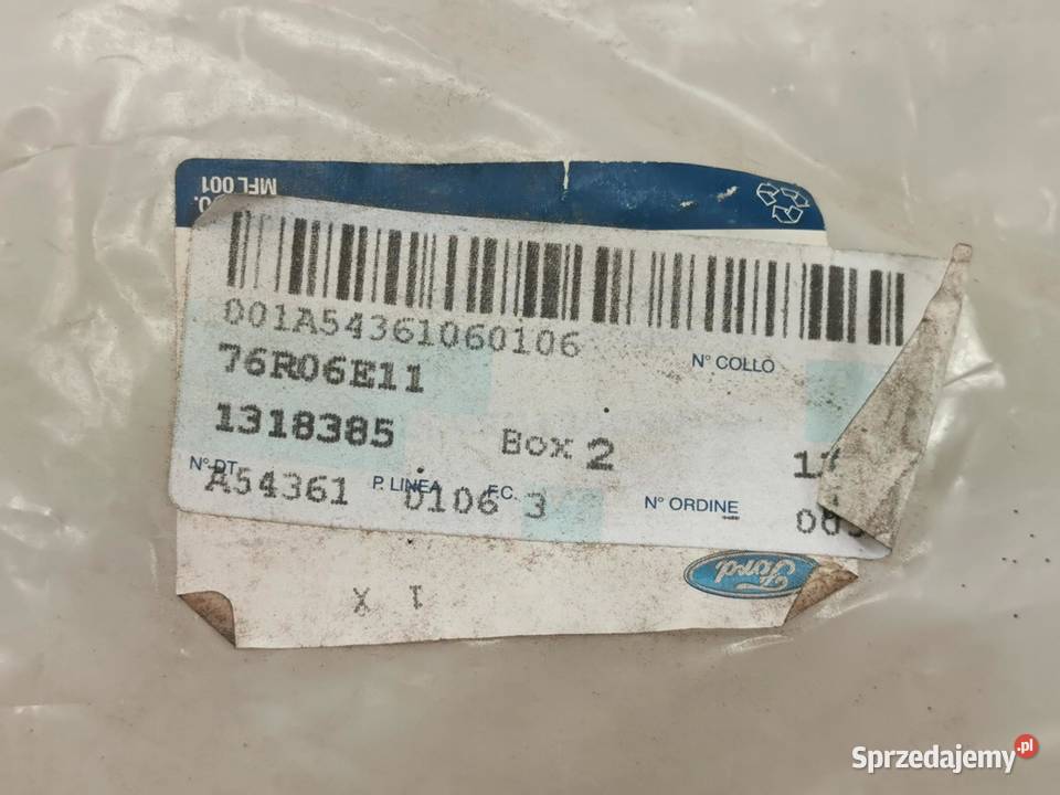 OSŁONA BOCZNA FOTELA PRAWY PRZÓD FORD C 2010
