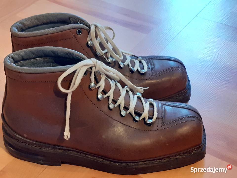Stare trzewiki buty narciarskie skórzane r 42 Chorzów sprzedam