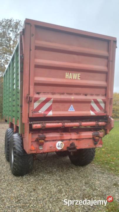 Przyczepa objętościowa Hawe ULW25T Kaweco Joskin kujawsko-pomorskie Wąwelno