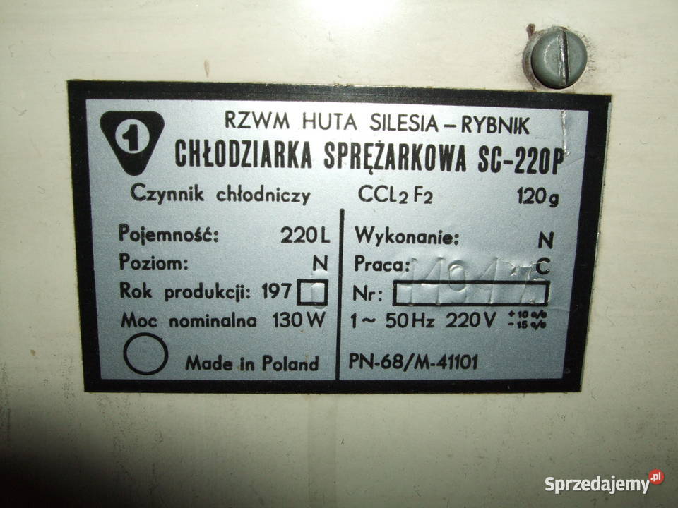 Lodówka SILESIA 220 l Lodówki i zamrażarki Lublin