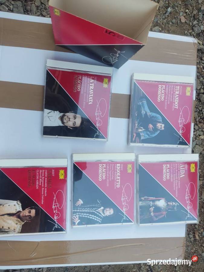 Płyty CD kolekcja 5 płyt Plcido Domingo CD Skawina