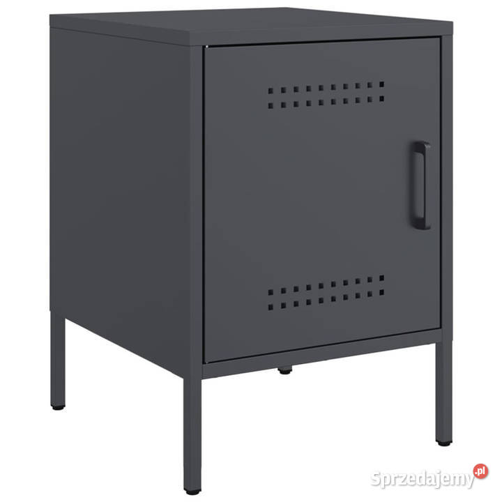 Szafka nocna antracytowa 36x39x505 stal WM842914 Warszawa sprzedam