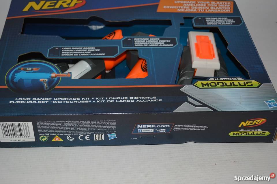 Nerf Modulus Range Upgrade Kit NStrike dodatki zachodniopomorskie Kołobrzeg