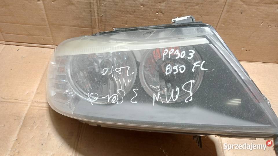 BMW E87 FL LAMPA PRZÓD PRAWA Części samochodowe wielkopolskie Zbierkowo