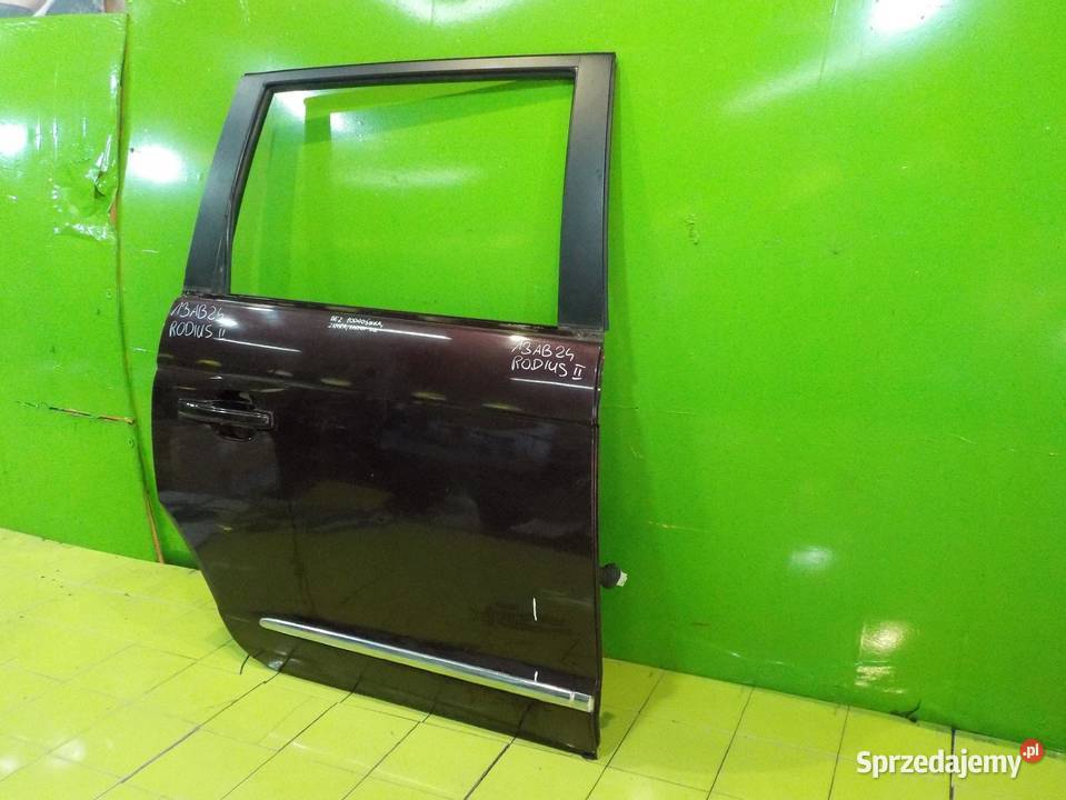 SSANGYONG RODIUS II TURISMO 14r drzwi prawe tyl osobowe Suków sprzedam