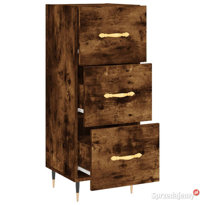 Szafka przydymiony dąb 345x34x90 materiał
