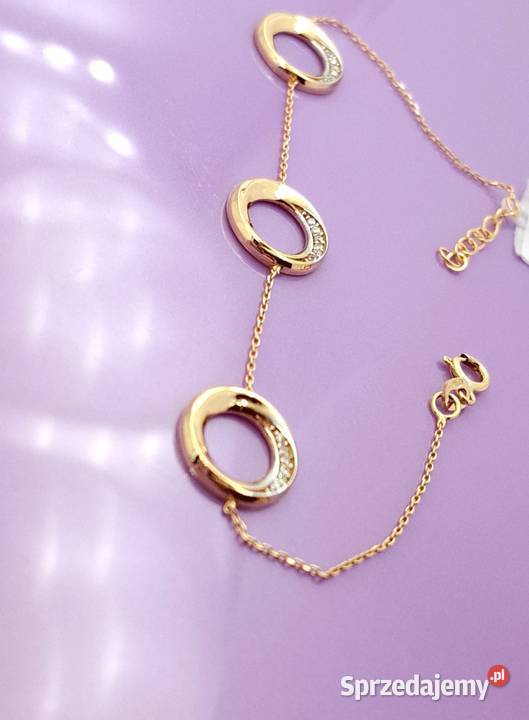 20 Bransoletka Złota pr333 Kółeczka Z1037 Pozostałe wielkopolskie Poznań