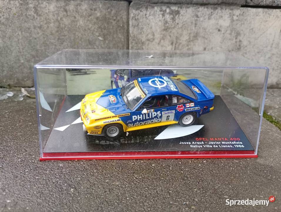 OPEL MANTA 400 Rally cars kolekcja rajdowe model mazowieckie Warszawa sprzedam