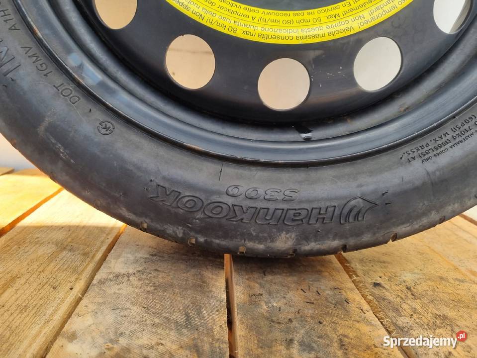 KOŁO DOJAZDOWE Audi Seat Vw Golf VI dojazdówka Chełm