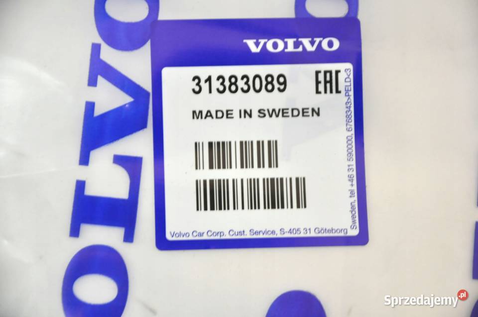 VOLVO S60 V60 RDESIGN tylny dyfuzor zderzaka OE Bielany Wrocławskie