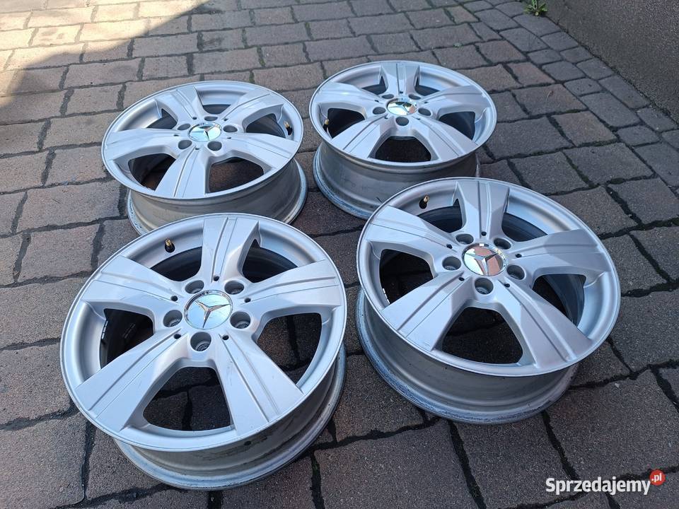 Komplet 4 sztuki Alufelgi 16 felgi aluminiowe Średnica 16" Częstochowa