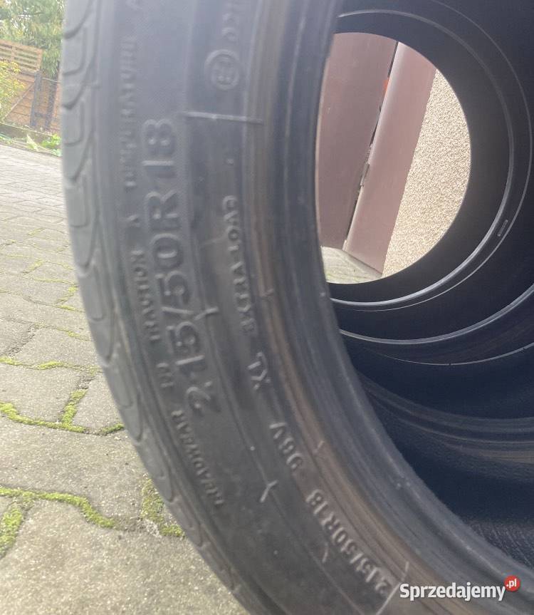 Opony letnie 21550 R18 wielkopolskie Paczkowo