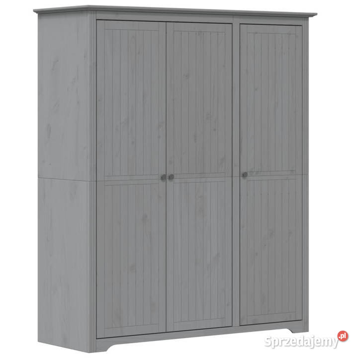 Szafa BODO szara 146x535x173 lite drewno sosnowe mazowieckie