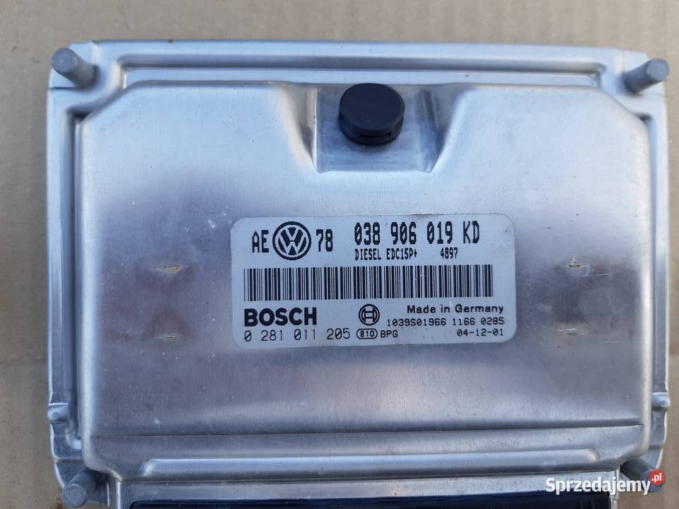 Passat B5 FL 19 TDI Automat Zestaw startowy Rok produkcji 2004 Komputery Mińsk Mazowiecki