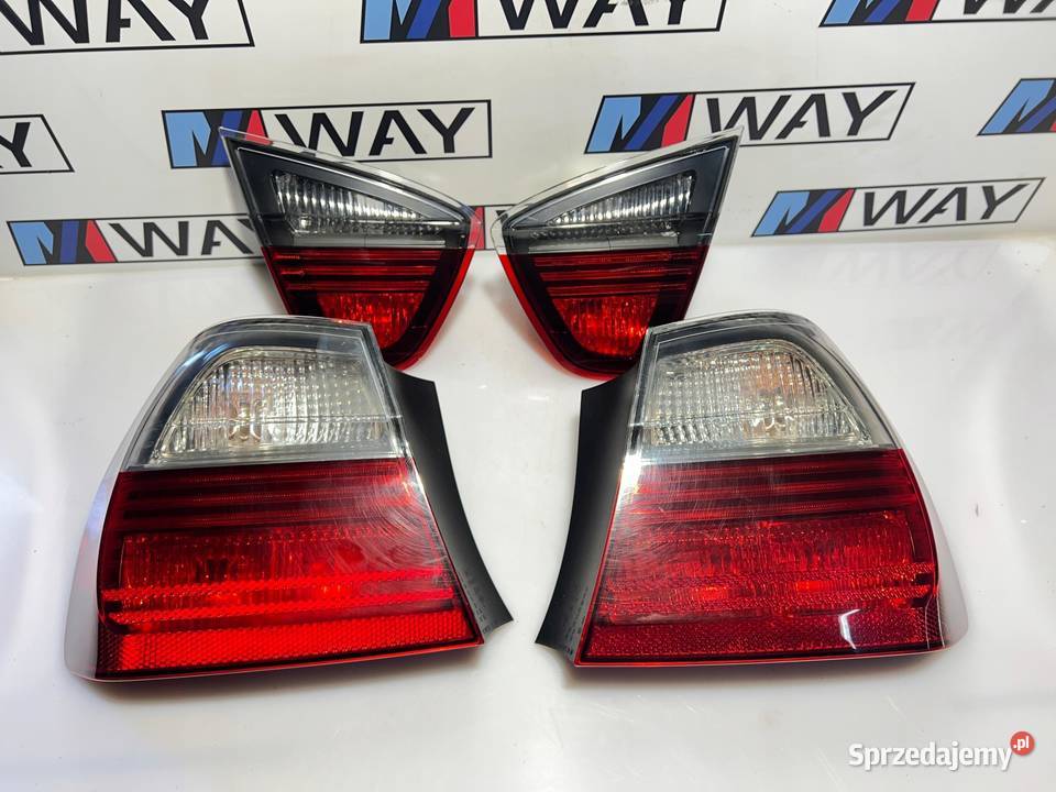 BMW E90 LAMPY TYŁ KOMPLET BLACK LINE LEWA PRAWA dolnośląskie