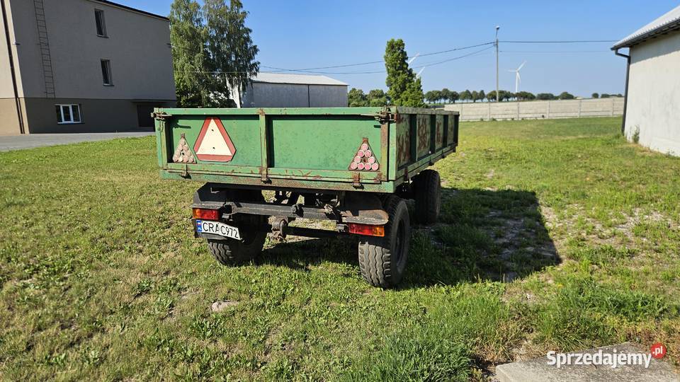 Przyczepa wywrotka kujawsko-pomorskie Radziejów