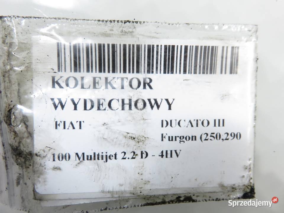 KOLEKTOR WYDECHOWY FIAT DUCATO III 22 6U3Q9430AD sprzedam