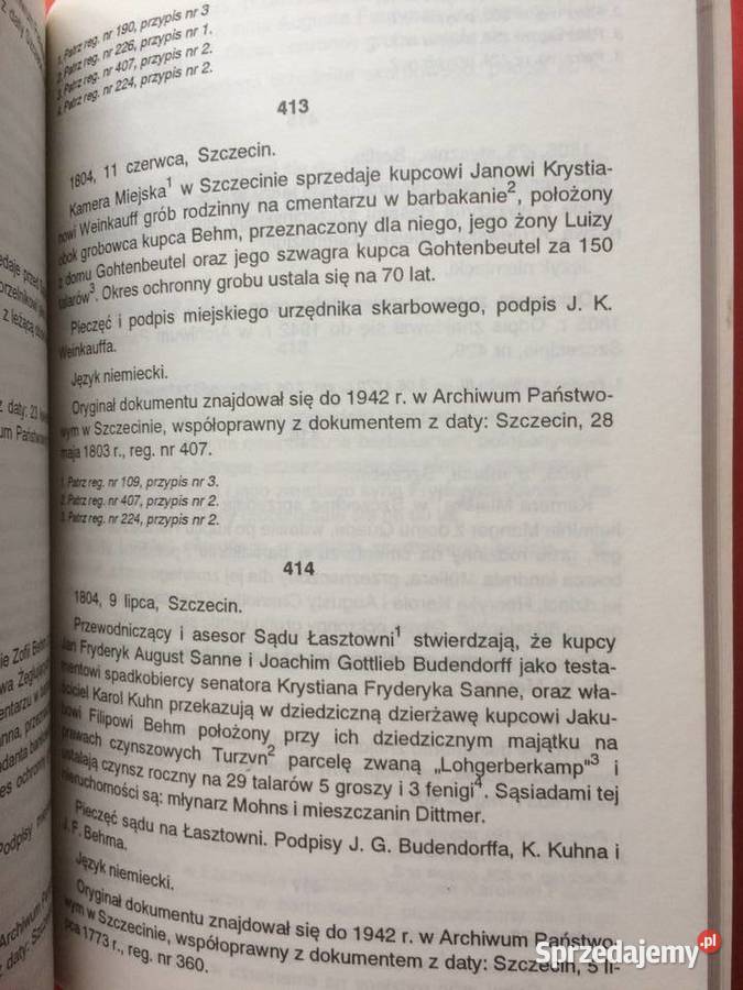 616 Regesty Dokumentów Szczecina Z Lat 1243 Szczecin