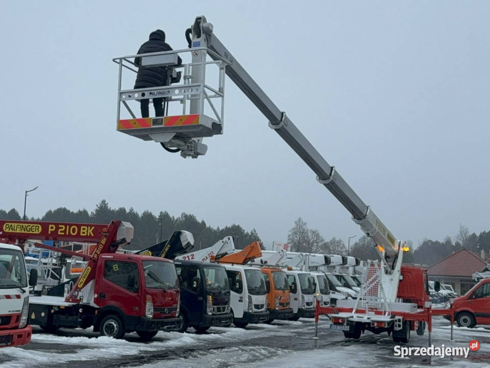 Nissan Cabstar Zwyżka Podnośnik Koszowy wspomaganie kierownicy Nissan Widełki sprzedam