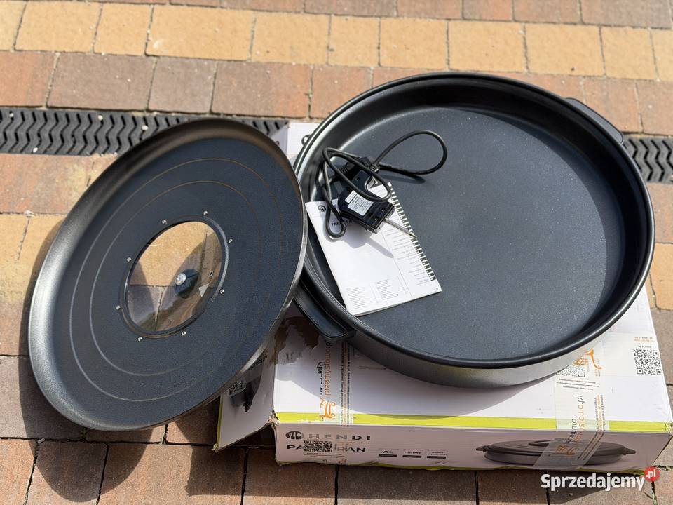 Patelnia Elektryczna Hendi 55 1600W Aluminium Łódź