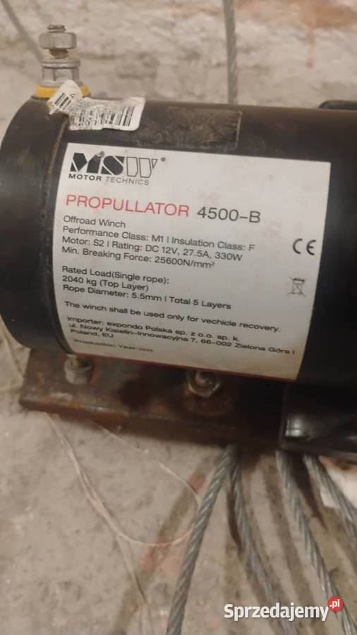 Wciągarka do 4x4 quad 2040 zachodniopomorskie Kalisz Pomorski