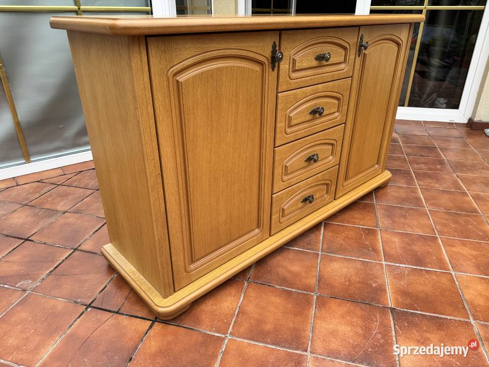 Komoda stylowa dębowa szafka bufet Garwolin sprzedam