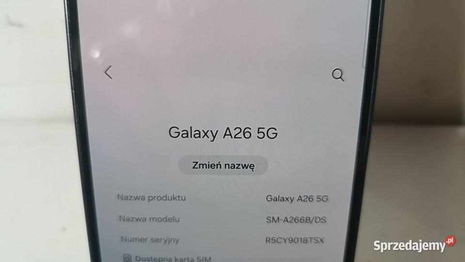Smartfon SAMSUNG Galaxy A26 5G 6128GB