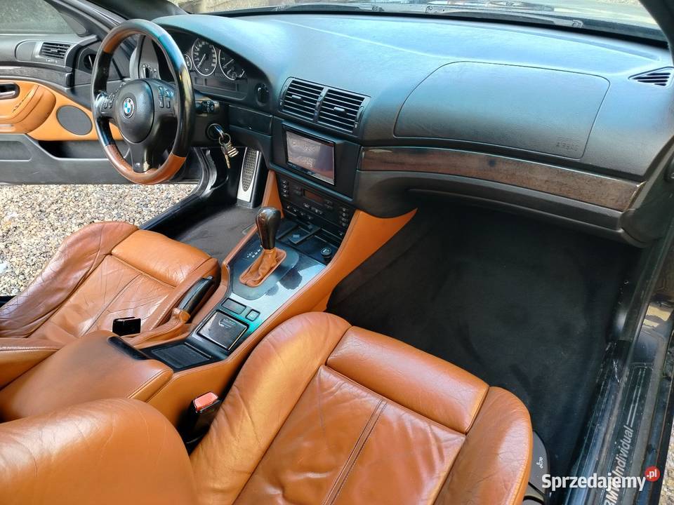 BMW E39 525d M pakiet Individual Carbonshwarz 444000km Mokrsko