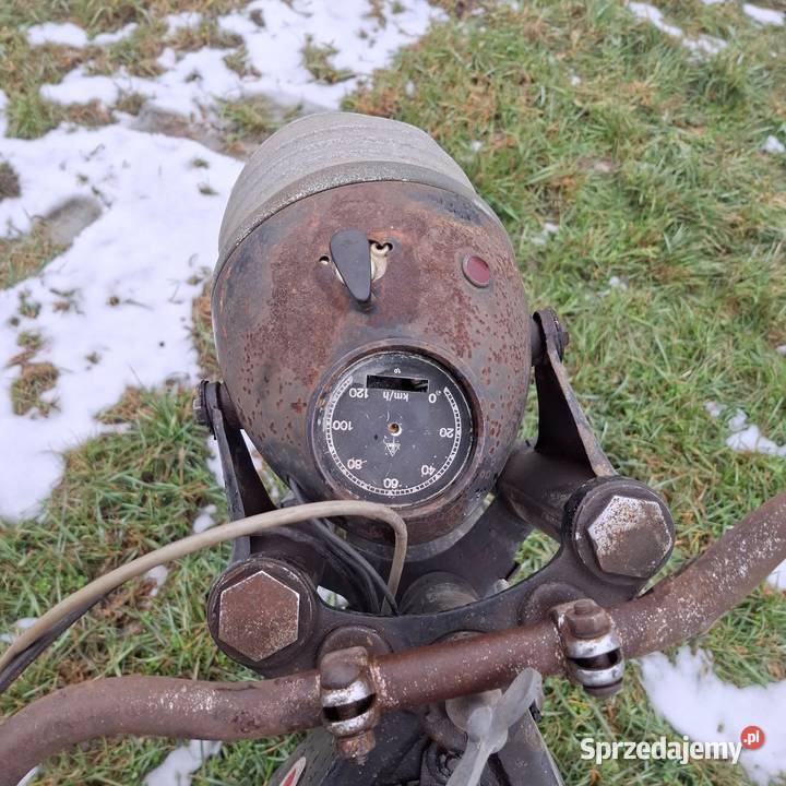 Emw bmw trójkołowiec silnik na chodzie Rok produkcji 1955 Stoczek Łukowski