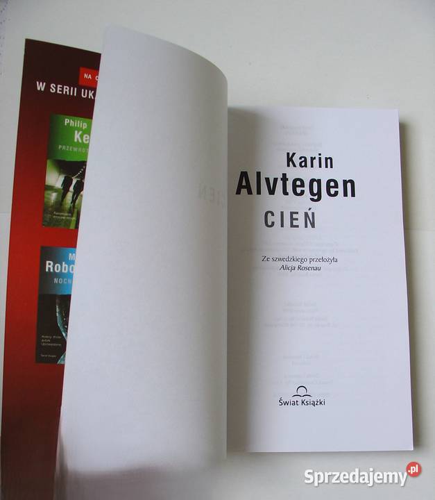 CIEŃ Karin Alvtegen Kultura i Rozrywka Łódź