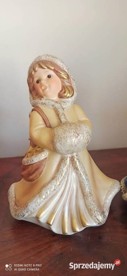 Figurka GOEBEL Anioł z mufką Weihnacht W Germany Gdańsk