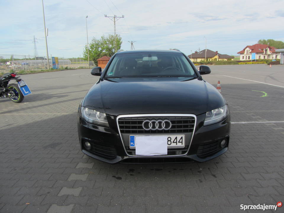 Audi A4 B8 20 TDI 143 Panorama dach navi welurowa tapicerka Ciechanów