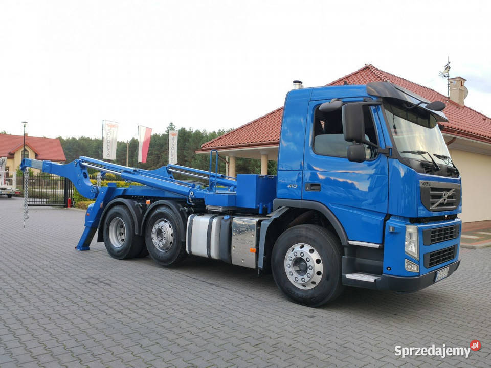 Volvo FM 410 E5 Bramowiec Hakowiec 6x2 Oś Samochody ciężarowe Widełki sprzedam