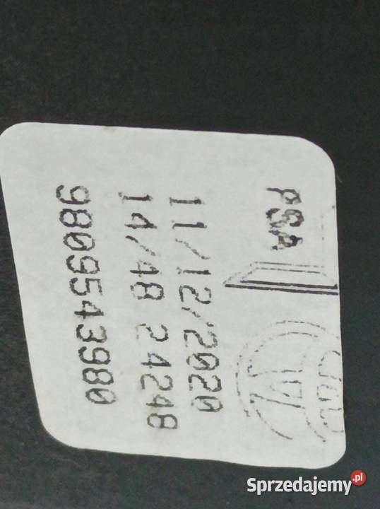 LEWAREK SKRZYNI BIEGÓW WYBIERAK MANUAL 20 HDI