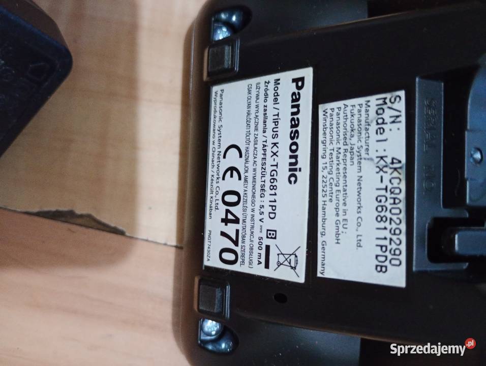 telefon stacjonarny Panasonic KXTG6811PD Szczecin