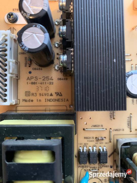 Zasilacz APS254 188141122 Sony Kdl37ex402 Gościeradów Ukazowy