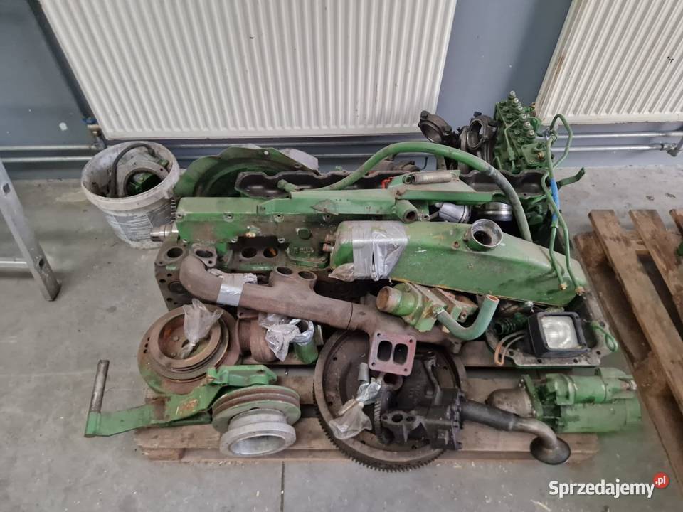 John Deere 6078 części silnika Kombajnu 2058 wielkopolskie Rakoniewice sprzedam