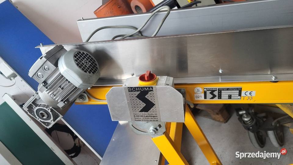 Taśmociąg z zabierakami przenośnik taśmowy zachodniopomorskie Białogard