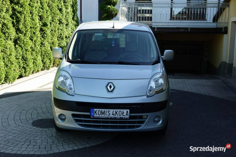 Renault Kangoo Klima Gaz 16 Super Stan GWARANCJA komputer pokładowy Płońsk