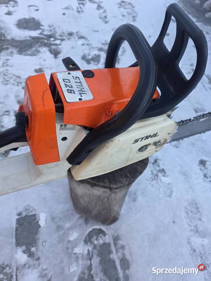 Legendarna Pilarka Spalinowa STIHL 026 Kultowy Sandomierz