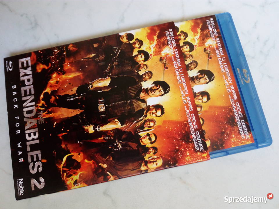 Film THE EXPENDABLES 2 Bluray Disc lubelskie Puławy sprzedam