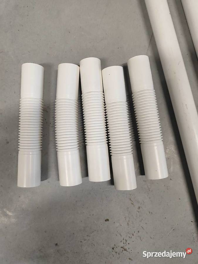 Rury RL28 3m i 245m i 5 złączek elastycznych Seroki-Wieś