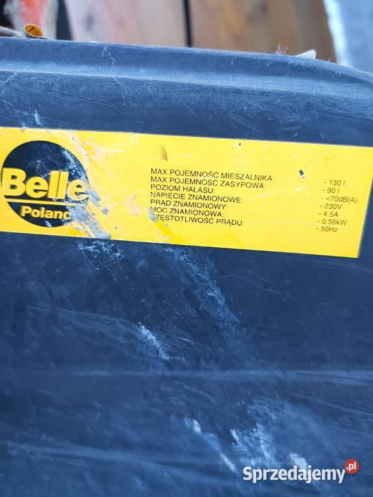 Betoniarka mieszadło mazowieckie Płock sprzedam