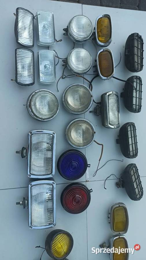 Lampy halogeny PRL CCCP Góra Kalwaria