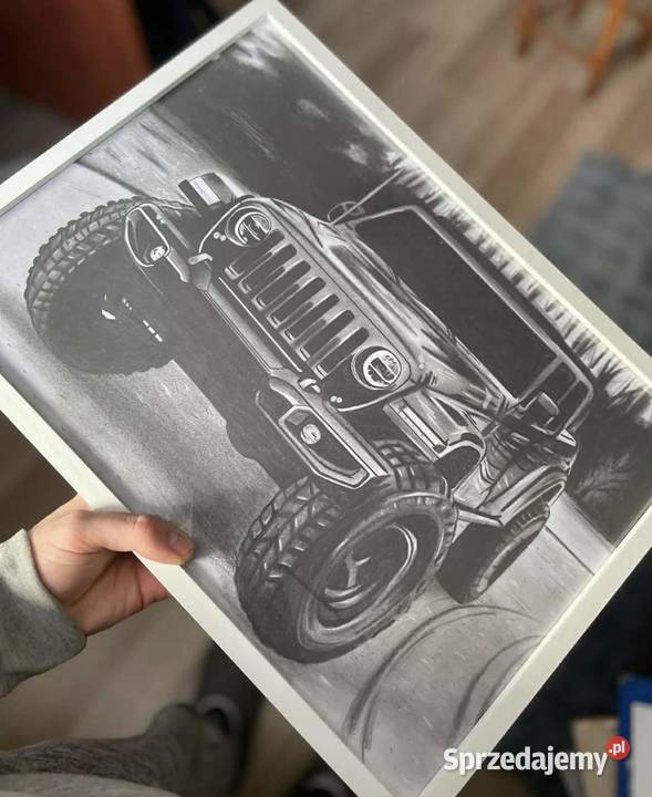 Wyjątkowy rysunek Twojego samochodu Katowice